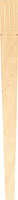 2" x 2" x 23" Tall Poplar Wood Leg (3563)
