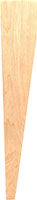 3-3/4" x 3-3/4" x 35" Poplar Wood Leg (3533)