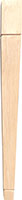 2-3/4" x 2-3/4" x 29" Poplar Wood Leg (3536)