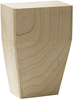 Rectangular Tapered Foot